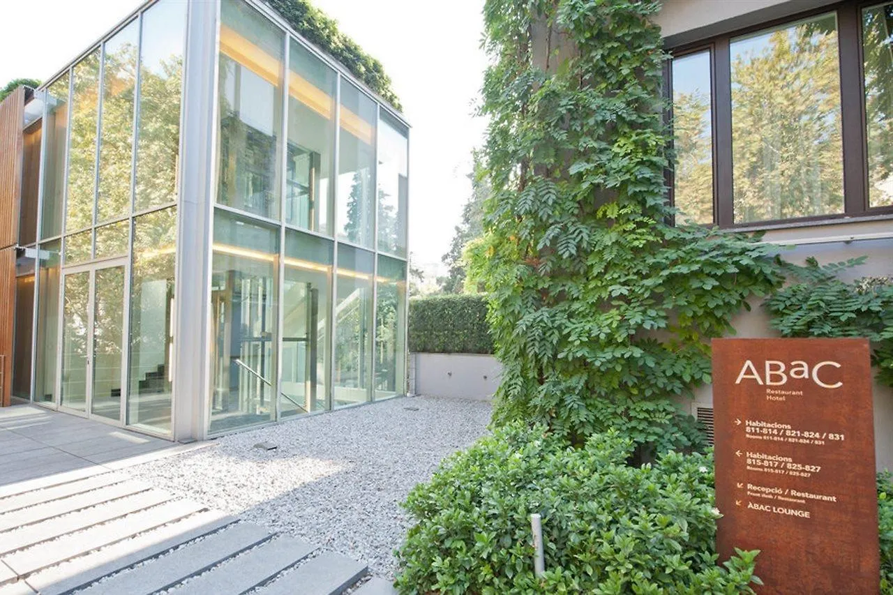 Abac Restaurant Hotel Barcelona Gl Monumento İspanya
